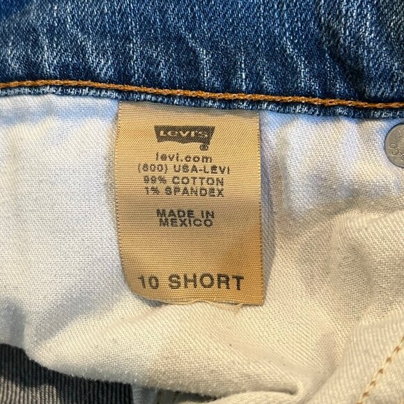 Vintage Levi's 505 Straight Leg Jeans Size 10 Short - Picture 6 of 8